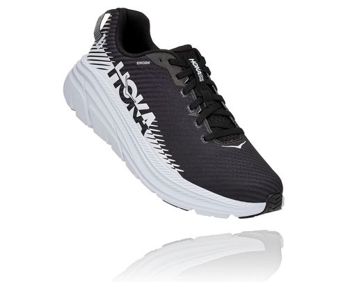 Hoka One One Herre Rincon 2 Road Løpesko Svart/Hvit Norge-31DGB